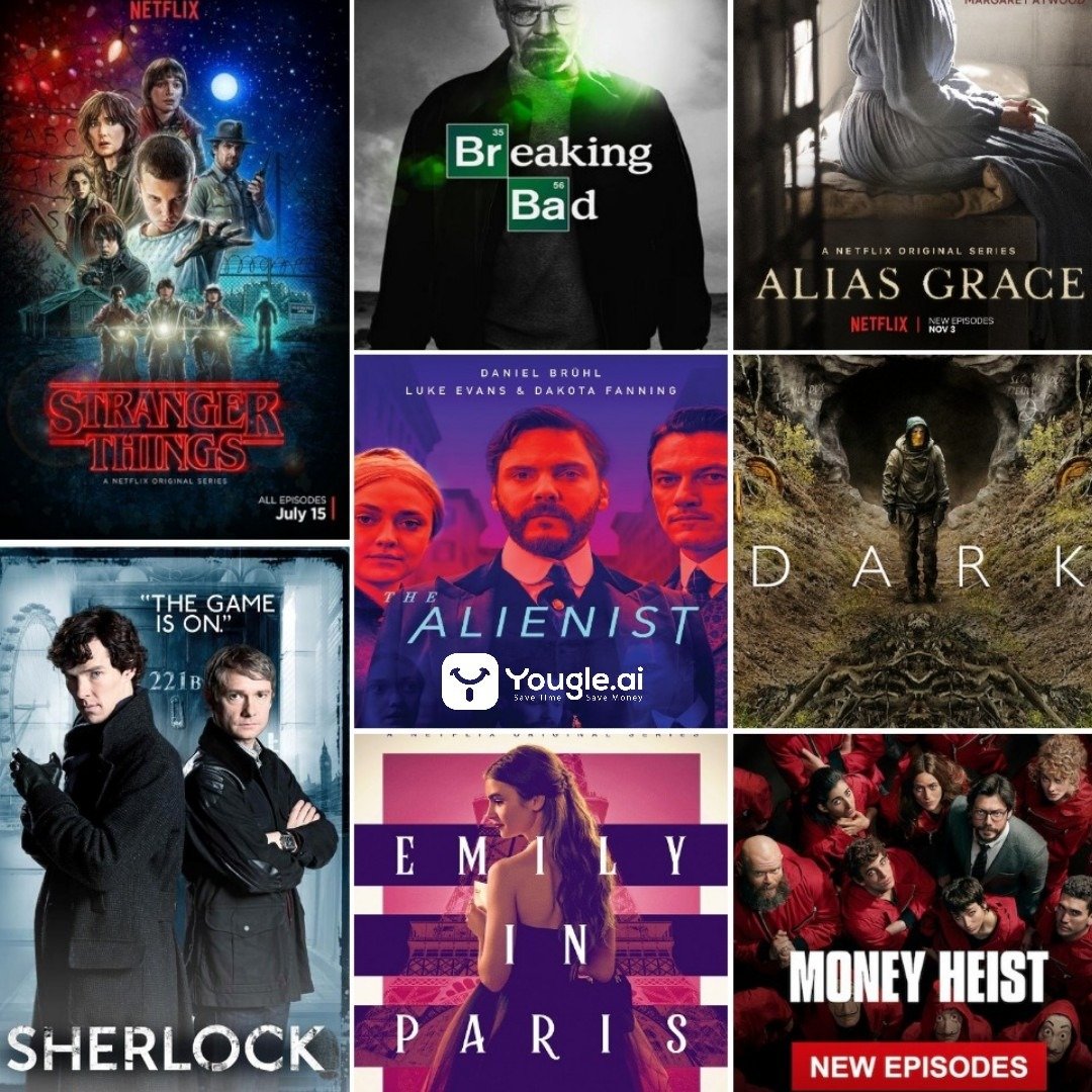 Ten shows to binge watch on Netflix Collage Awesome