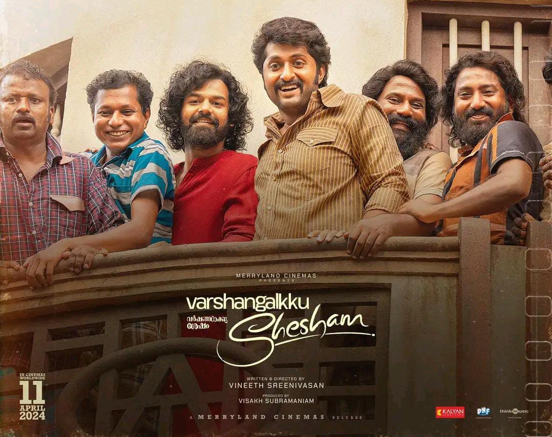 Varshangalkku Shesham Review: Vineeth Sreenivasan delivers a typical feel-good entertainer!👍